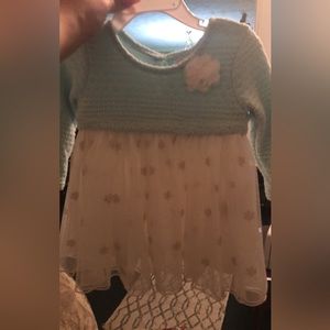 Blue and white 18M dress